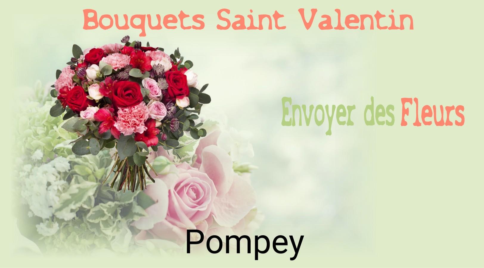 Roses de Saint-Valentin livrées à Pompey